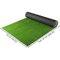 thumbnail image 4 of Realistic Synthetic Artificial Grass Mat 65x 5ft with 3/8" Grass Blades Height Indoor Outdoor Garden Lawn Landscape Turf for Pets,Swimming Pools, Gardens, Schools, Faux Grass Rug with Drainage, 4 of 9