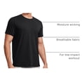 thumbnail image 4 of Remera CRZ YOGA Secado Rápido Clásica Negra XL, 4 of 6