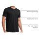 thumbnail image 4 of Remera CRZ YOGA Secado Rápido Ajuste Clásico Negra Mediana, 4 of 6