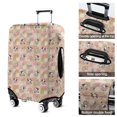 thumbnail image 5 of Beige Cow Checker Pattern Luggage Cover Fashion Suitcase Cover Baggage Covers Fit 25-28 Inch Luggage (Go Travel), 5 of 5