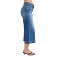 thumbnail image 6 of Mid Rise Crop Wide Leg Jeans, 6 of 10