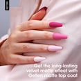 thumbnail image 6 of Gellen Matte Gel Top Coat, 18ML No Wipe Matte Gel Top Coat, Clear UV Top Coat Gel Nail Polish, Soak Off Nail Lamp Gel Base Top Coat Nail Art Home Manicure, 6 of 8