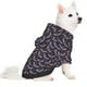 thumbnail image 2 of Fotbe Bat Purple Sudadera con Estampado para Perros Pequeños – Suéter con Capucha para Mascotas, Tela Suave de Forro Polar con Bolsillo-Large, 2 of 7
