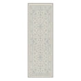 thumbnail image 3 of KUETH 2x7 Machine Washable Allover Persian Runner Rug, Soft Low Pile Non Slip Backing Rug Runner, Dusty Blue Rug for Hallway Kitchen Bedroom, 3 of 5