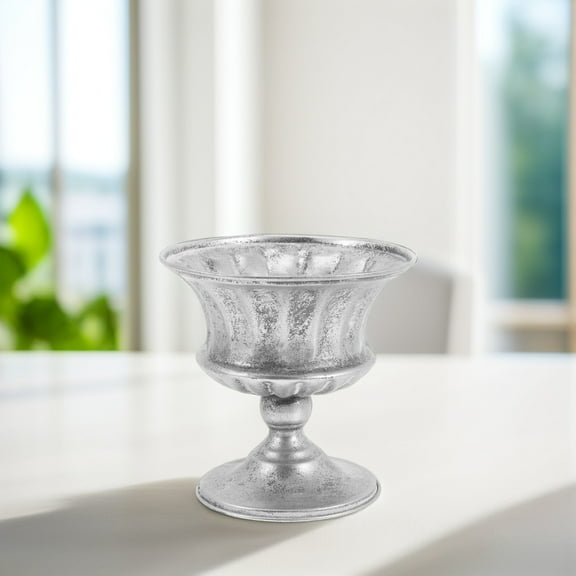 STRANDCHIC Retro Style Metal Flower Pot Urn Planter 1Pcs