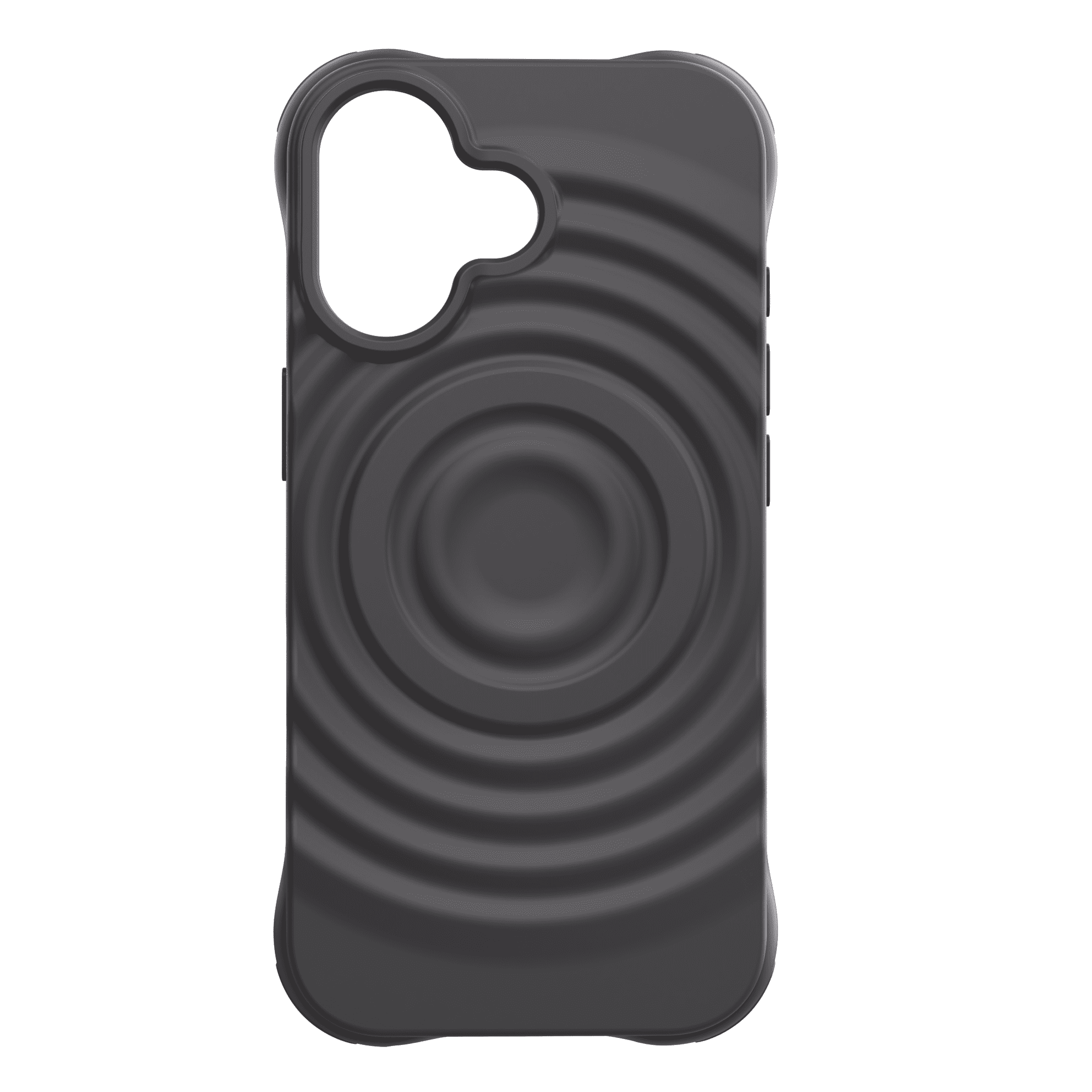 onn iPhone 17 Case, MagSafe Compatible Bumper Case for Apple iPhone, Black