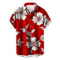 thumbnail image 2 of Up to 65% off TMOYZQ Big & Tall Hawaiian Shirt for Men Short Sleeve Button Down Shirts Tropical Printed Graphic Summer Casual Vacation Holiday Shirt, 2 of 3