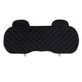 thumbnail image 1 of Car Seat Protector Mat Back Rear Row Grid Seat Cushion Cover Breathable Comfort Car Seat Covers (Black), 1 of 8