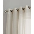 thumbnail image 2 of Lumino by Hlc. me Perth Panneaux de Rideaux Semi-Transparents à Œillets, Beige, 54 L x 63 L, 2 of 2