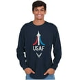 thumbnail image 5 of US Air Force Military Aircraft Jet Long Sleeve TShirt Men Women Brisco Brands S, 5 of 6