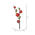 thumbnail image 2 of Vickerman 16" Artificial Red Pomegranate Spray Features 4 Pomegrates, 2 of 3