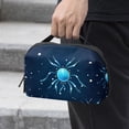 thumbnail image 2 of Constellation Oxford Cloth Waterproof USB Pouch with Hard Drive Cases, Hard Drive Bag, Charger Storage Organizer, Cable Organizer Clips - 5.9x9.44x3.14 in, 2 of 6