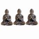 thumbnail image 1 of 3X Mini Estatua de Buda Estatua de Buda de Bronce Budismo Estatua de Buda Sakyamuni de Bronce de Cobre Puro, 1 of 5