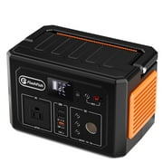 400W Portable Power Station, FlashFish 109200mAh/400Wh Peak 800W Solar Generator With 110V AC Outlet/3 DC Ports/3 USB Ports/LED light, Backup Battery Pack Power Supply for Outdoor Camping Emergency