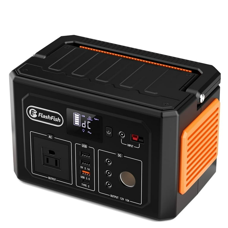 FlashFish Generateur Électrique portable 172,8 Wh, Générateur Solaire 200W/230V Batterie de Secours avec AC/DC/USB/LED, Groupe Éléctrogène Silencieux pour panne de courant à la Maison,Extérieur FlashFish Generateur Électrique portable 172,8 Wh, Générateur Solaire 200W/230V Batterie de Secours avec AC/DC/USB/LED, Groupe Éléctrogène Silencieux pour panne de courant à la Maison,Extérieur