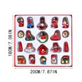 thumbnail image 2 of Adviento De Navidad 2021, Juego De Juguetes De Cuenta Regresiva Para Niñas Y Niños, Regalo Sorpresa, Árbol De Navidad, Colgante De Decoración Diferente Methold HA042995-01, 2 of 6