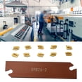 thumbnail image 4 of SP200 GTN-2 Grooving Cut-Off Carbide Inserts with SPB26-2 Blade Slotting Tool, 4 of 11