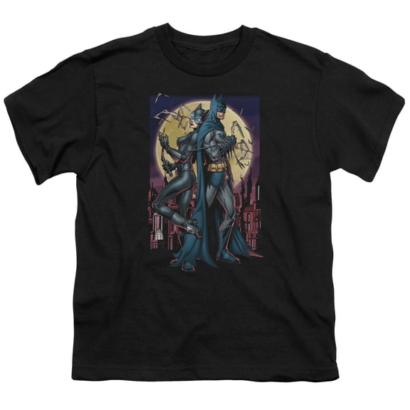 Batman - Paint The Town Red - Youth Short Sleeve Shirt - Small