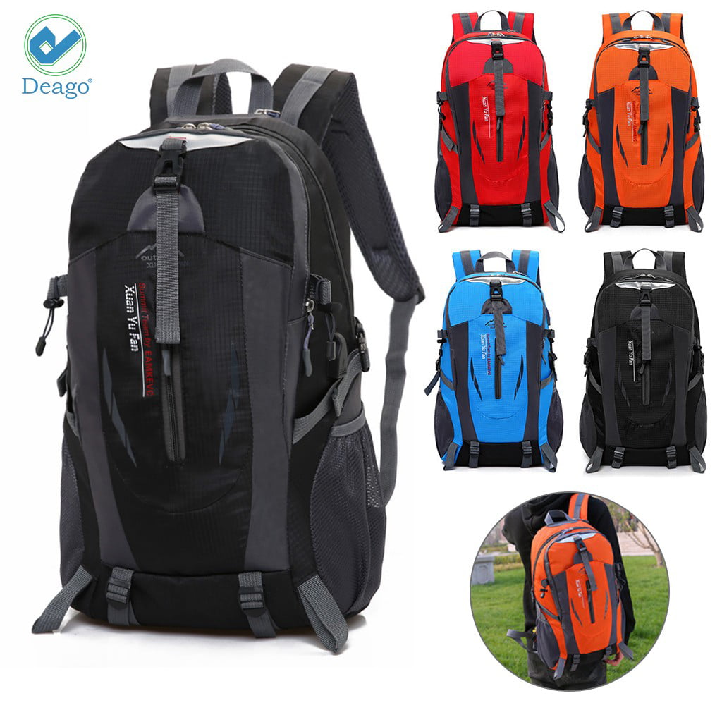 40L Sport Backpack Outdoor Hiking Luggage Travel Rucksack Bag Daypack Waterproof 