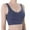 Dark Blue, variant on LLYWEY Cotton Bras for Women Bras Women Ladies Demi Cup Bra Style-749 Women Lightly Lined Bra Feature Adult Female Training Sports Bras Black 40B