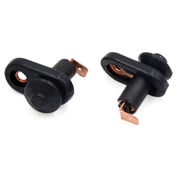 Unique Bargains 2pcs Black Car Interior Door Light Push Button Switch for  Excelle Sail