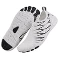 thumbnail image 1 of Zapatos Zapatos Playa Descalzos Secado Rápido Antideslizante para Hombres Mujeres (Blanco 43), 1 of 9