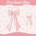 thumbnail image 2 of AUR Pink Bow Decor 2 Pack,Large & Small Pink Coquette Room Backdrop Wall Decor for Bachelorette Baby Shower Bridal Shower Bow Birthday Decorations, 2 of 14