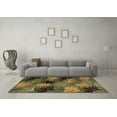 thumbnail image 3 of Ahgly Company Indoor Rectangle Abstract Brown Modern Area Rugs, 3' x 5', 3 of 4