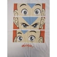thumbnail image 2 of Avatar the Last Airbender Ang Eyes White Graphic Tee Shirt -3XL, 2 of 3
