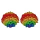 thumbnail image 4 of Guardurnaity Pelucas de colores para el cabello, regalos de Cosplay de payaso divertido, gorros para la cabeza, sombrero de juego de rol, pelota vistoso 2Conjunto, 4 of 6