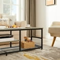 thumbnail image 5 of TV Stand with Power Outlets for Televisions up to Media Entertainment Center with Charging Station 3-Tier Open Storage Shelves with Metal Frame for Living Room/Bedroom, 5 of 18