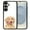 Winking Golden Retriever Dog, variant on WIRESTER Shockproof Soft Rubber Cover Case for Samsung Galaxy S25 6.2" 2025, Black Bombay Kitten Cat