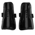 thumbnail image 7 of Emoshayoga 4 Colors Soccer Football Shinguard, 1 Pair Football Shin Guard Protector Calf Protective Gear Legs Protector for Men Women Youth (Black), 7 of 7