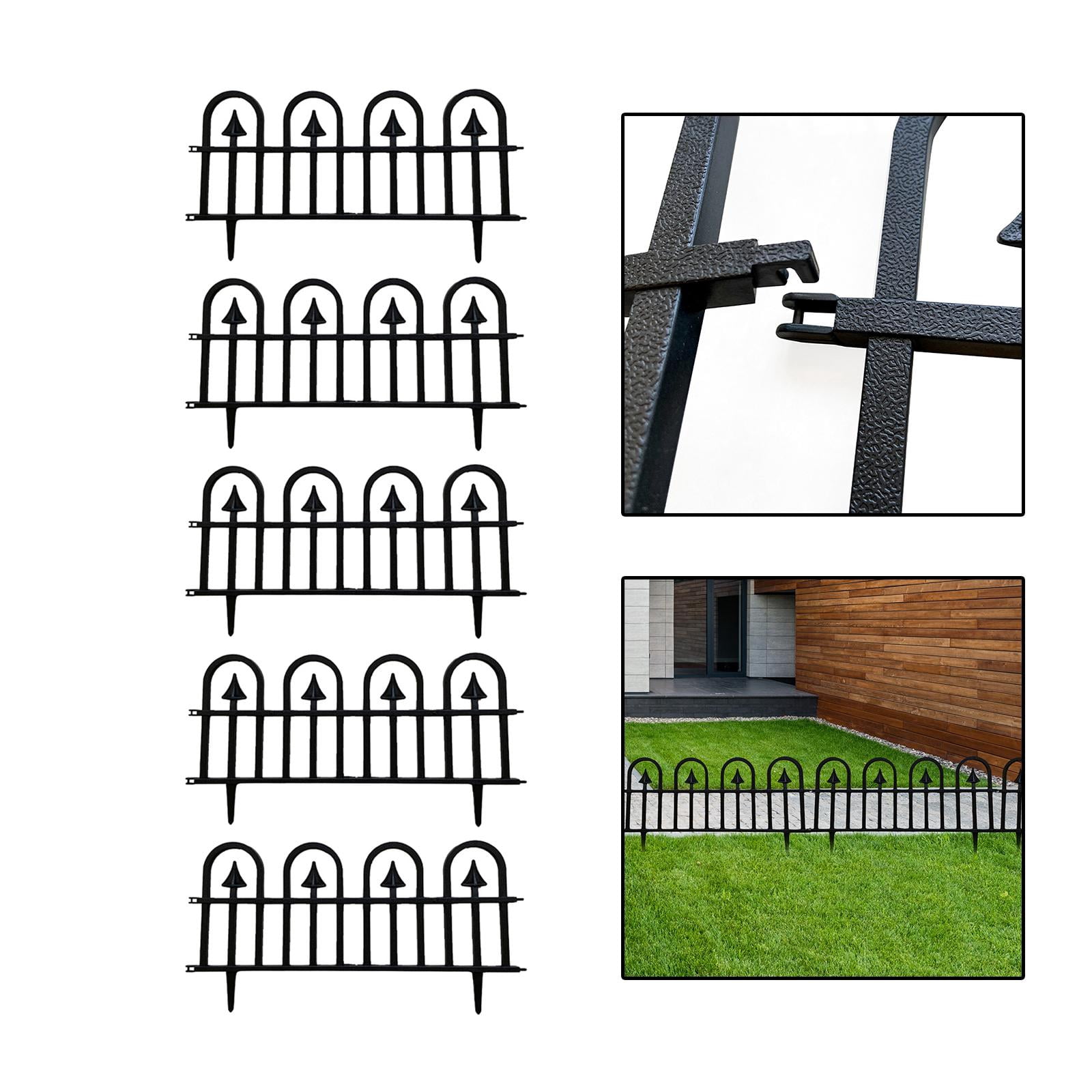 5x Garden Edging Border Durable for Landscaping Flower Lawn Edge Flower Bed