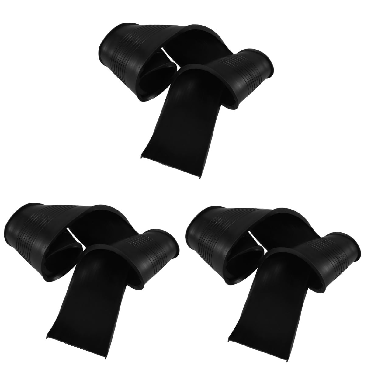 Hemoton 3 Rolls Garage Door Bottom Seal Weather Stripping for Draft on Garage Doors and