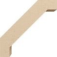 thumbnail image 3 of Ekena Millwork 5"W x 16"D x 16"H Burlington Rough Cedar Woodgrain TimberThane Knee Brace, Primed, 3 of 6