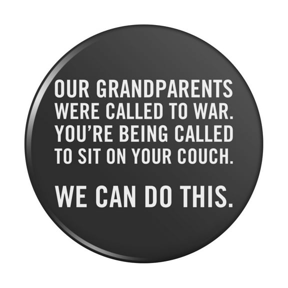 You're Being Called to Sit on Your Couch Pinback Button Pin