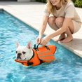 thumbnail image 3 of Dog Life Jackets, Dog Life Vests for Swimming, Beach Boating with High Buoyancy, Puppy Life Vests for Swimming for Small Medium Dogs, M, 3 of 9