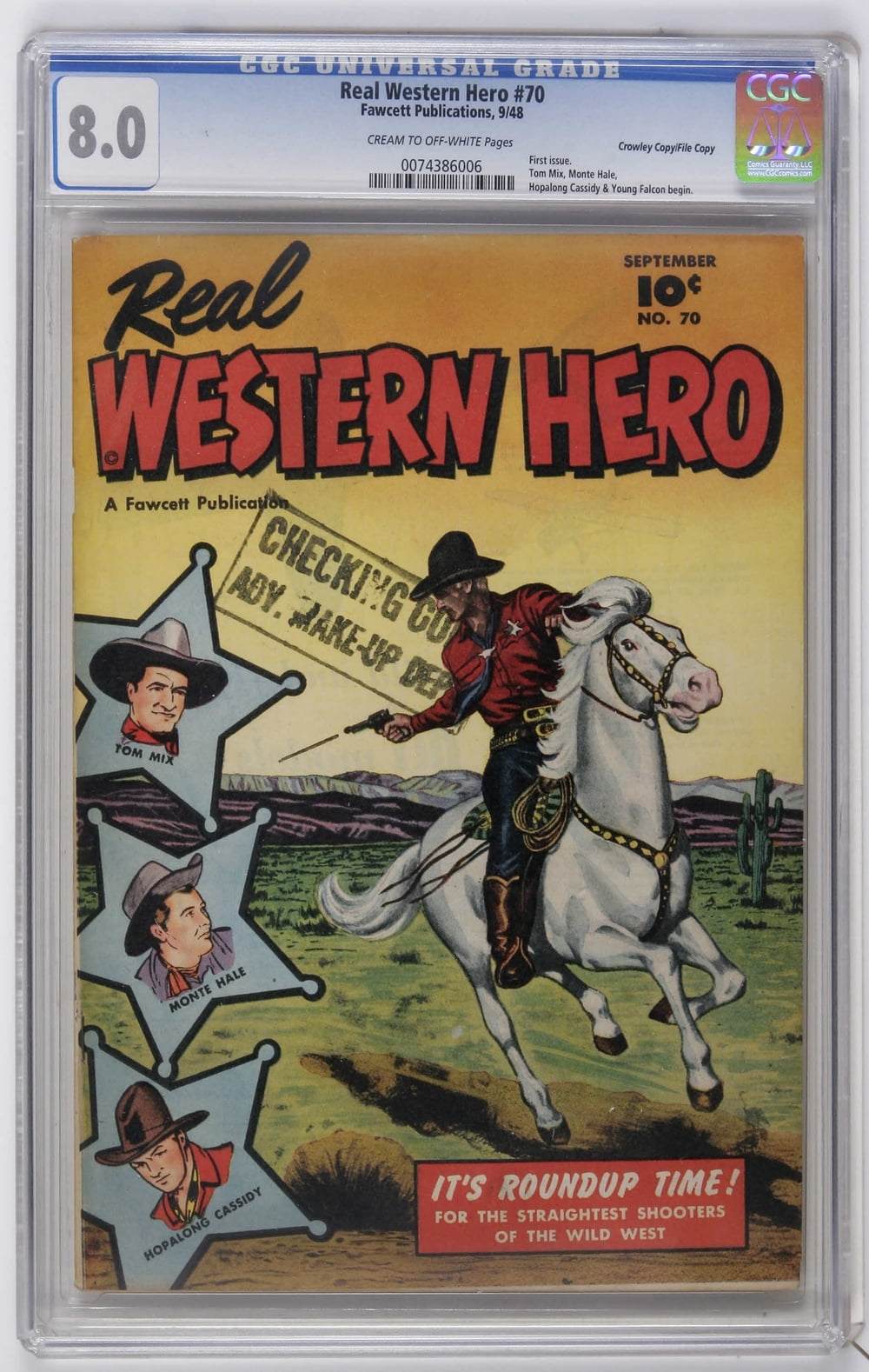 Cover of Real Western Hero #70
