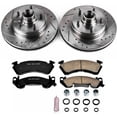 thumbnail image 3 of PowerStop Front Z23 Evolution Sport Carbon-Fiber Ceramic Brake Pad and Drilled & Slotted Rotor Kit Fits: CHEVROLET Select Models K2937, 3 of 10