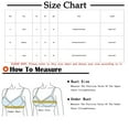 thumbnail image 2 of cfhntfmh Bras for Women Racerback High Impact Ribbed Bralettes Comfy Sports Wireless Activewear Jogger Bras, 2 of 2