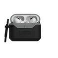 thumbnail image 3 of UAG Compatible with Airpods Pro Case Full-Body Protective Soft-Touch Silicone Case with Detachable Carabiner, Standard Issue Hard Case_001, Black/Grey, 3 of 8