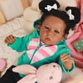 thumbnail image 1 of Muñeca Reborn Rebornova, negra, afroamericana, 51 cm, 1 of 6