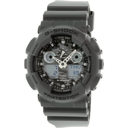 Casio Men's G-Shock GA100CF-8A Grey Resin Quartz Sport Watch