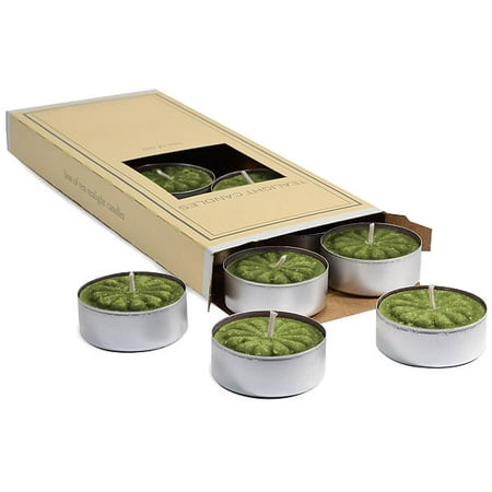 Tuck Box Tea Room - Bayberry Tea Lights 10 candles per box 1.5 in. diameter x .63 in. tall