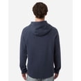 thumbnail image 3 of North End NE729 Men's Spirit Textured Hooded Pullover-Classic Navy Heather-M, 3 of 6