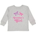 thumbnail image 3 of Inktastic Grandma's Girl Grandchild Butterfly Girls Long Sleeve Toddler T-Shirt, 3 of 5