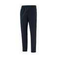 thumbnail image 1 of WRKEKC Cargo Pants for Men Winter Warm Fleece Lined Solid Color Elastic Waist Drawstring Outdoor Sport Trousers, 1 of 9