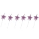 thumbnail image 2 of Velas de cumpleaños con forma de estrella, 6 uds., decoraciones para decoración de tartas, velas de cumpleaños, velas metálicas para pasteles para niños, cumpleaños, bodas Ormromra LKX-1229-3, 2 of 7