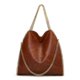 thumbnail image 2 of ZHAOCHENG Bolso bandolera con cadena para mujer, bolso bandolera negro, bolso bandolera grande., 2 of 5